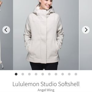 Lululemon studio softshell jacket